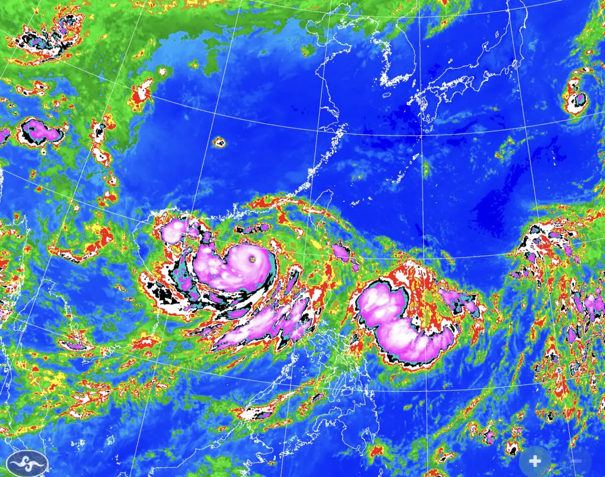 ▲第11號中颱「摩羯」即將轉為強颱，明日通過雷州半島前，強度將達最強，是今年最強颱風，將嚴重威脅廣東、海南島及廣西一帶。（圖／取自中央氣象署）