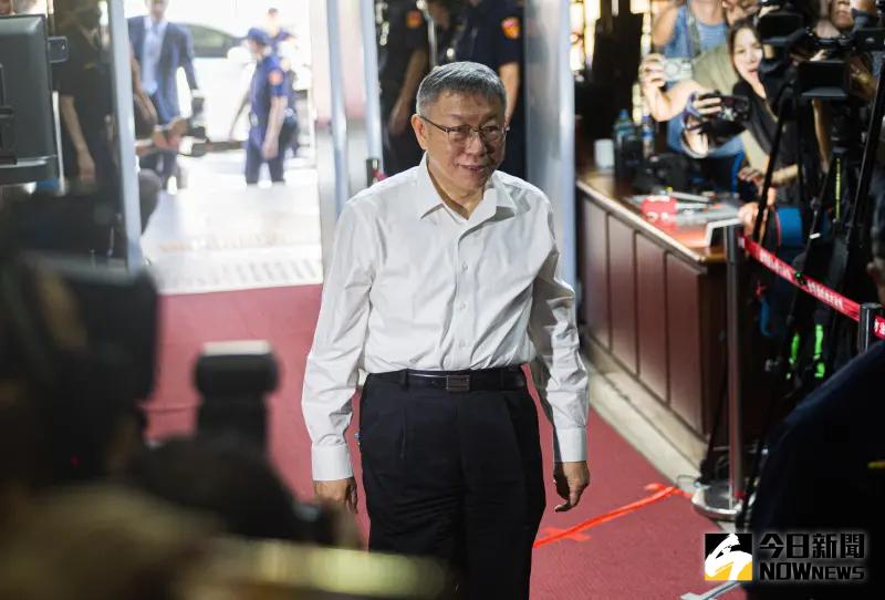 ▲民眾黨主席柯文哲涉京華城弊案遭羈押，傳出辭黨主席。（圖／記者葉政勳攝）