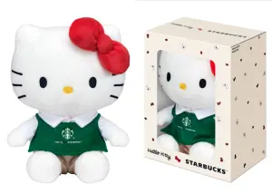 Hello Kitty星巴克聯名9/10開賣!蝴蝶結吸管、杯緣子超可愛必搶 ▲星巴克聯名「Hello Kitty綠圍裙凱蒂」1200元。(圖/翻攝自星巴克官網)