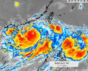 ▲摩羯颱風可能對海南島、廣東西部、廣西、越南北部帶來衝擊，香港、澳門也會有明顯風雨。（圖／天氣職人-吳聖宇臉書）