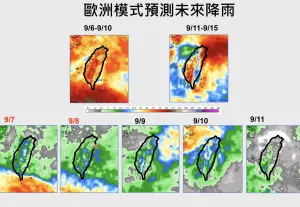 ▲台灣未來幾天受低壓帶影響，降雨普遍偏多，中秋節過後仍有相同的趨勢，要留意颱風可能的影響。（圖／賈新興提供）