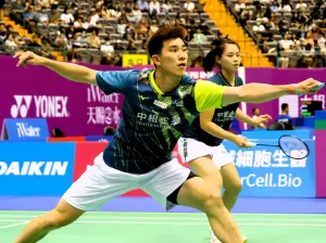 台北羽球公開賽/混雙八強上演台灣內戰 葉宏蔚/李佳馨晉級四強