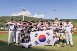 ▲U18亞洲青棒錦標賽，韓國雖然無緣闖入冠軍戰，以8：0大勝菲律賓，奪下隊史第4座U18亞青賽季軍。（圖／大會提供）