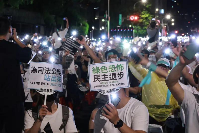 ▲民眾黨將再號召小草上街反廢死。(圖/記者吳翊緁攝,2024.09.08)