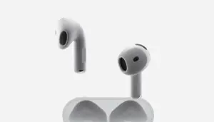 ▲AirPods 4新耳機支援主動降噪。（圖／翻攝影片）