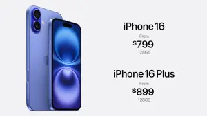 蘋果發表會／iPhone 16系列4款都沒漲價　台灣周五預購、9/20開賣
