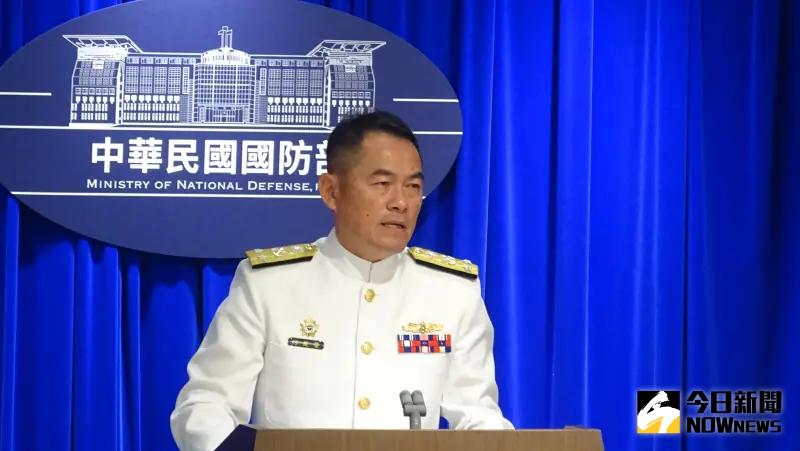 ▲海軍參謀長邱俊榮中將。(圖/記者呂炯昌攝,2024.09.10)
