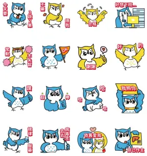 ▲LINE免費貼圖「臺中衛生局×藍寶金妮:伴你每一天」。(圖/取自LINE) ▲LINE免費貼圖「臺中衛生局×藍寶金妮:伴你每一天」。(圖/取自LINE)