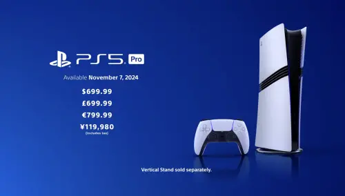 ▲PS5加強版主機「PS5 Pro」終於要在全球上市，建議零售價為699.99美元，約新台幣2萬2500元。（圖／PlayStation YouTube）