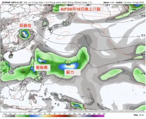 ▲熱帶低壓系統發展活躍，颱風葡萄桑、蘇力都可能在下週生成，不過機率較低。（圖／賈新興YouTube）