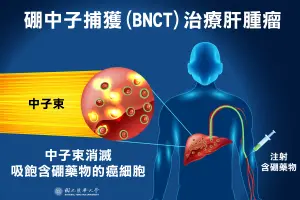 ▲清華大學原科中心硼中子捕獲團隊合作新竹馬偕醫院團隊，展開全球首例硼中子捕獲（BNCT）治療肝癌病患的人體臨床試驗。（圖／清華大學提供）