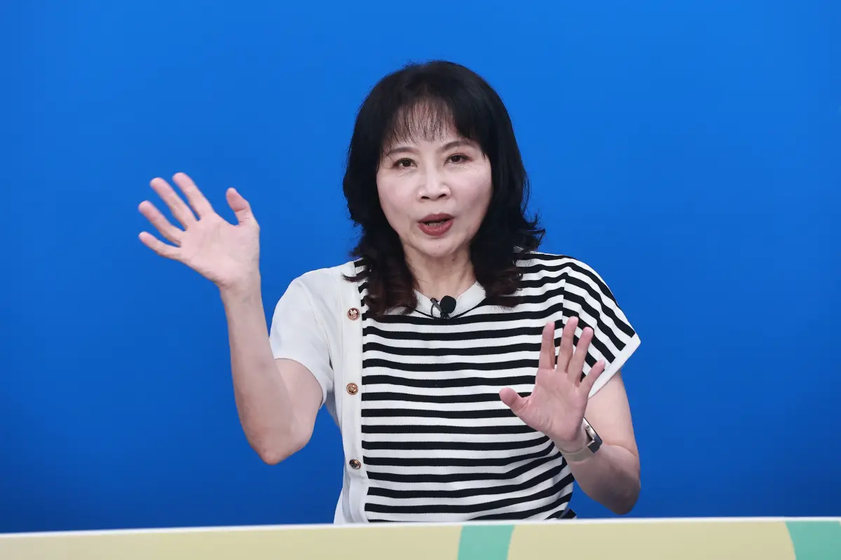 ▲資深媒體人陳鳳馨分析，國民黨支持者中有24%認為刪總預算不適當，這代表國民黨的宣傳連自己的支持者都到達不了。（圖／記者葉政勳攝影）