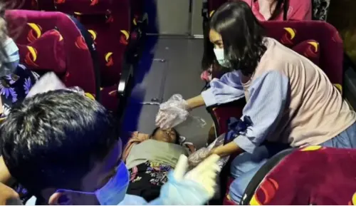 公車上產女!泰國女不知自己懷孕 同車乘客幫她接生
