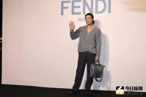  ▲Rain、蔡詩芸、謝欣穎FENDI Taiwan Diamond Towers 精品店開幕。（圖／記者李政龍攝影）