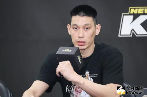 ▲林書豪於新北國王媒體日採訪活動接受訪問。（圖／記者陳明安攝，2024.09.13）