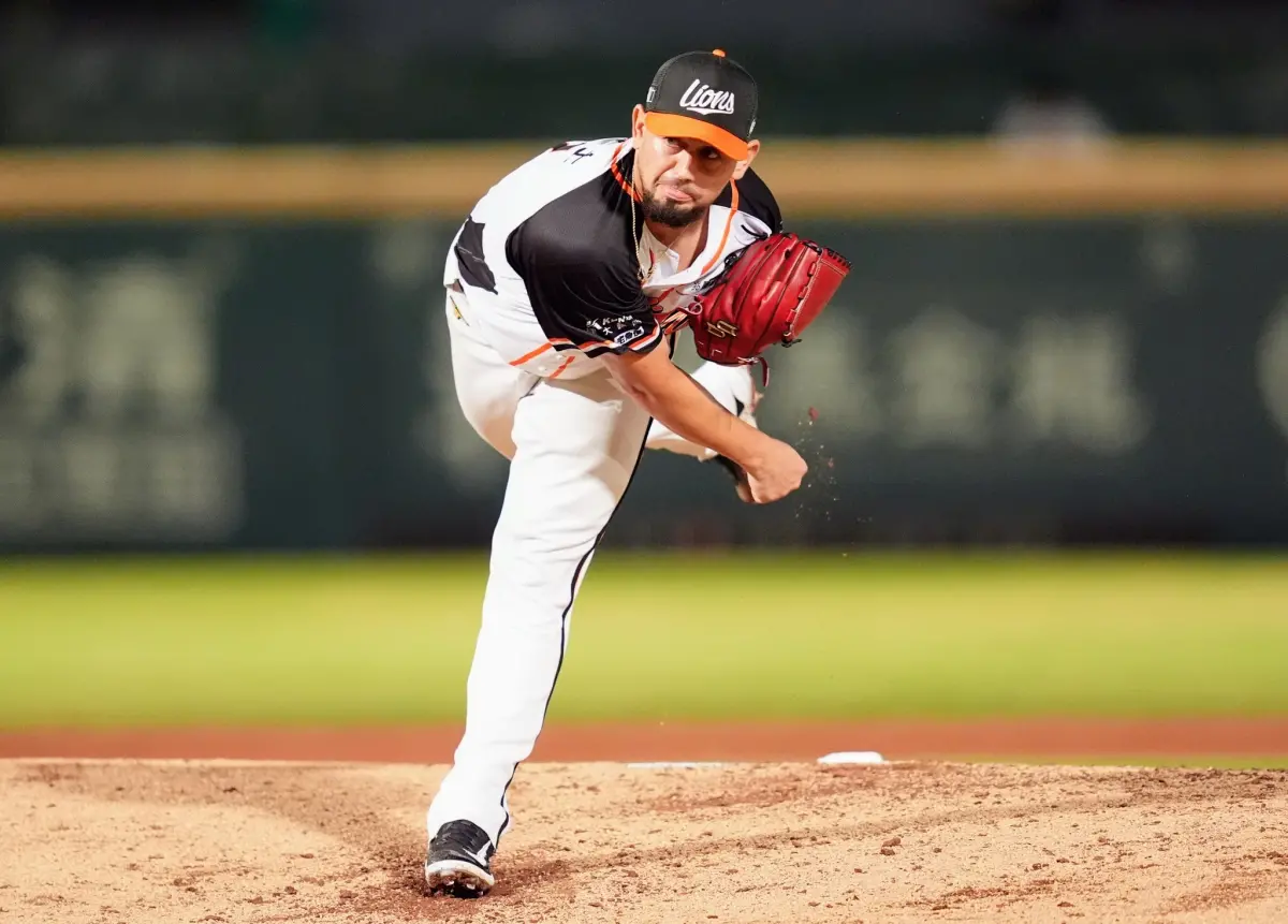 ▲勝騎士成中職市場炙手可熱洋投！這位2024年中職勝投王、三振王確定新球季轉戰中信兄弟。（圖／統一獅提供）