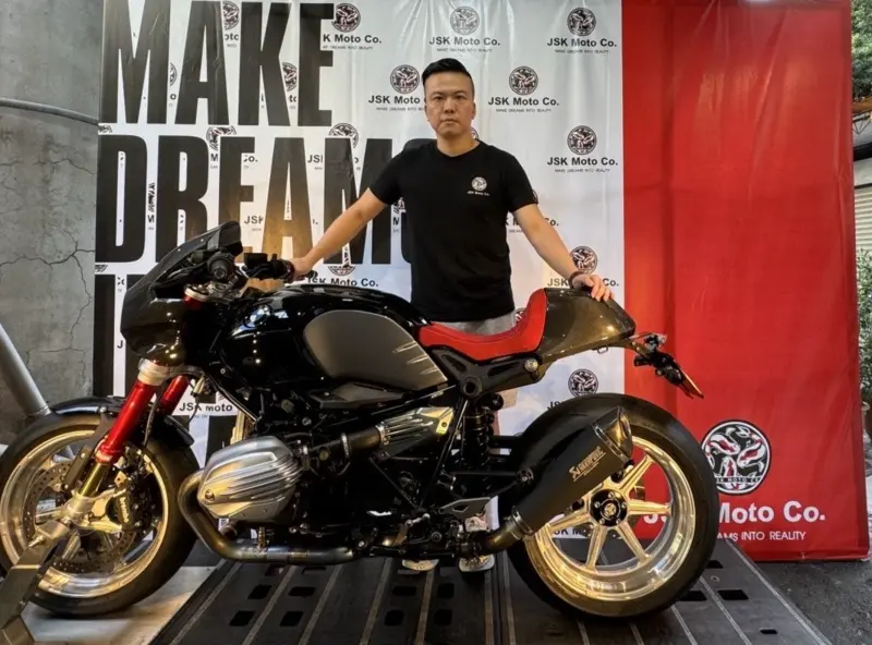 ▲BWM R NineT JSK Moto 全車限量套件版本目前是公司品牌產品線別具巧思的代表作。（圖／JSK Moto.提供）