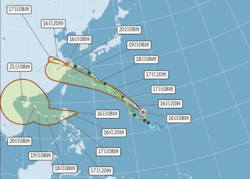 熱帶性低氣壓出現！「蘇力颱風」最快明天生成　最新預測路徑出爐

