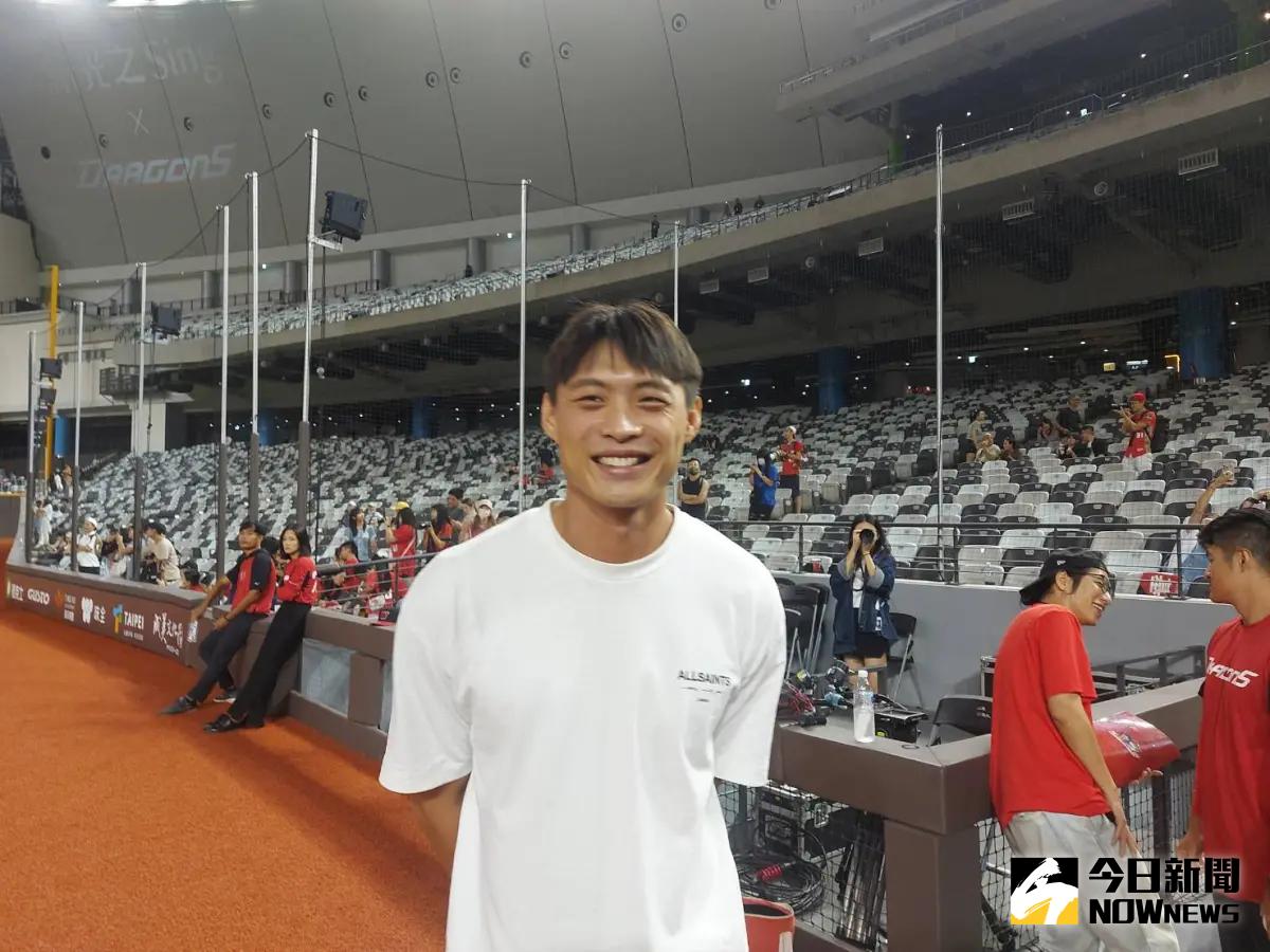 ▲味全龍外野手董秉軒，去年因個人生涯規劃提出任意引退，今日申請復籍。（圖／NOWnews資料照）