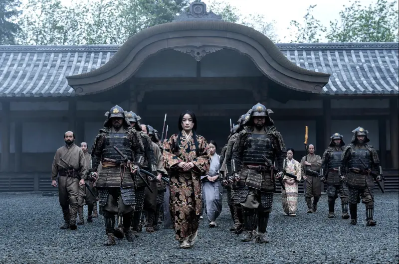 ▲《幕府將軍》的日本古代建築,是在加拿大外景地搭建起來。(圖/摘自IMDb)