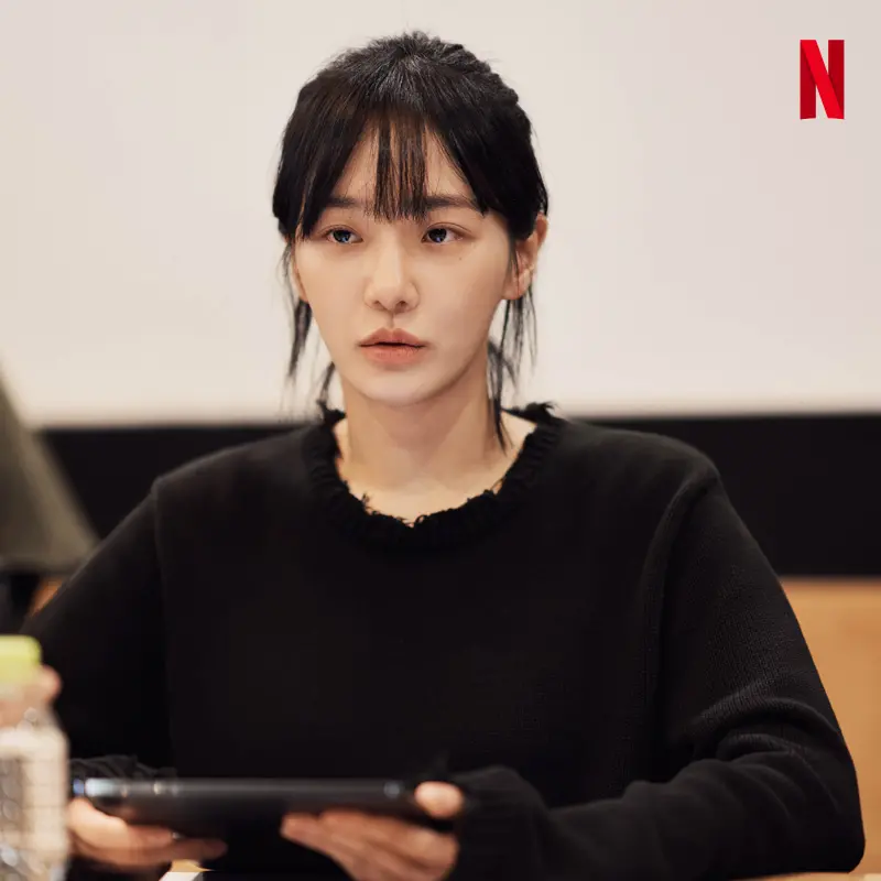 ▲朴圭瑛參戰《魷魚遊戲2》,是本季重要的女生要角。(圖/Netflix)