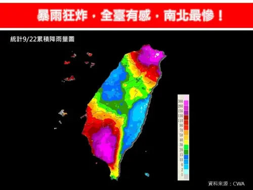 鋒面滯留在台灣頭上！今「4地區」風雨最大　雨勢趨緩時間點出爐
