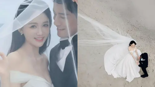 ▲陳喬恩(左圖左1、右圖左1)曝光自己身穿白紗的唯美照片,畫面超甜宛如拍攝偶像劇。(圖/陳喬恩IG) ▲陳喬恩(左圖左1、右圖左1)曝光自己身穿白紗的唯美照片,畫面超甜宛如拍攝偶像劇。(圖/陳喬恩IG)