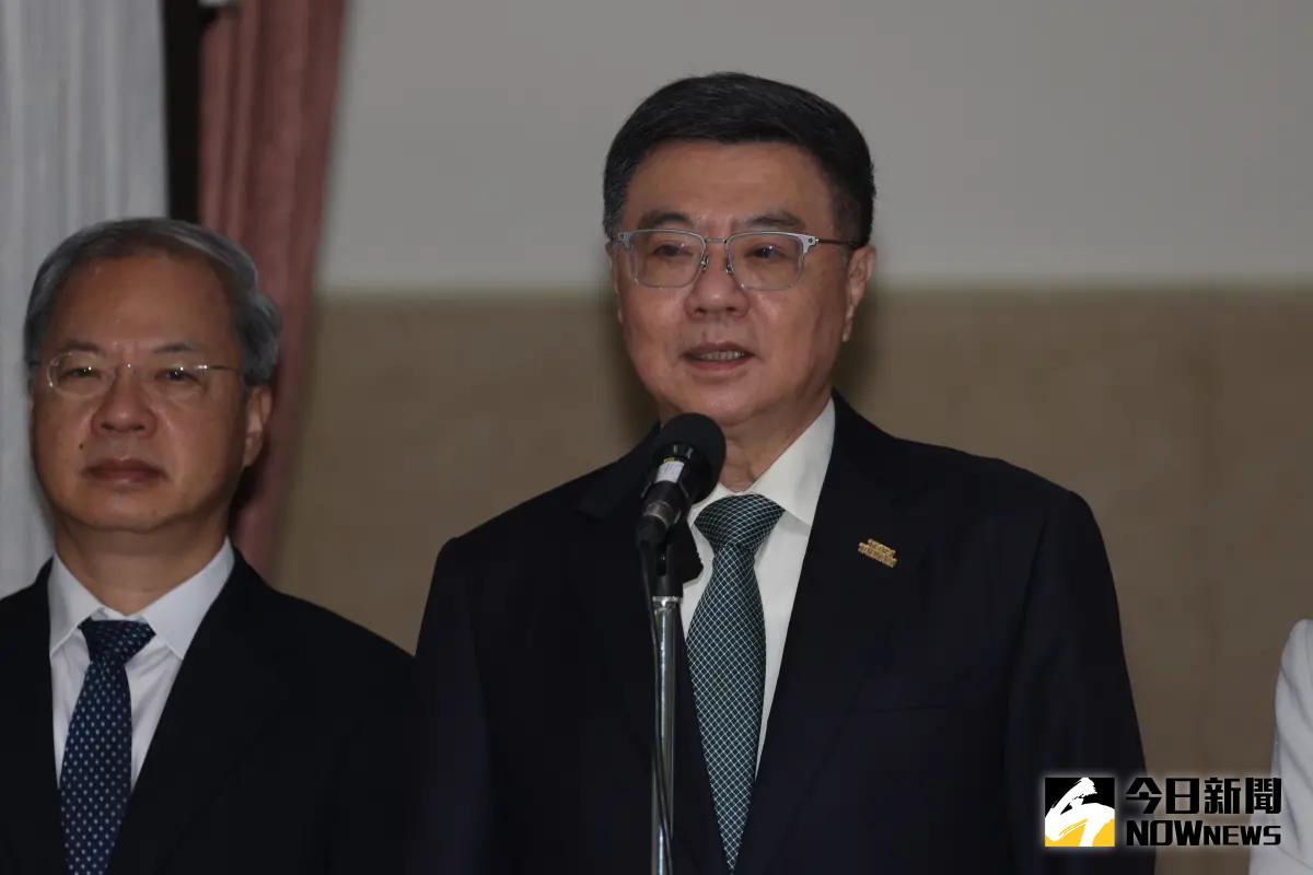 ▲邱泰源自爆賴清德致電罵彭啟明，卓榮泰表示此說法跟事實截然不同，兩人過去有深厚感情，說話難免輕鬆，但這件事應深以為戒。（圖／記者葉政勳攝，2024.09.24）