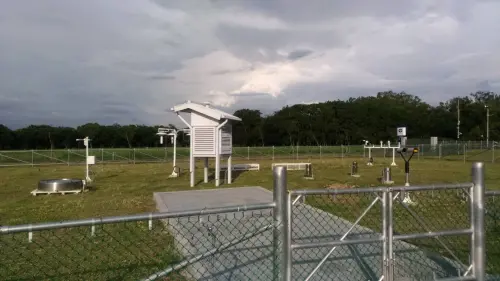 ▲雲林古坑氣象站可以更準確觀測溫度、風雨、溫度，未來將效提供當地農漁產業更到位的氣象應用資訊。（圖／中央氣象署）