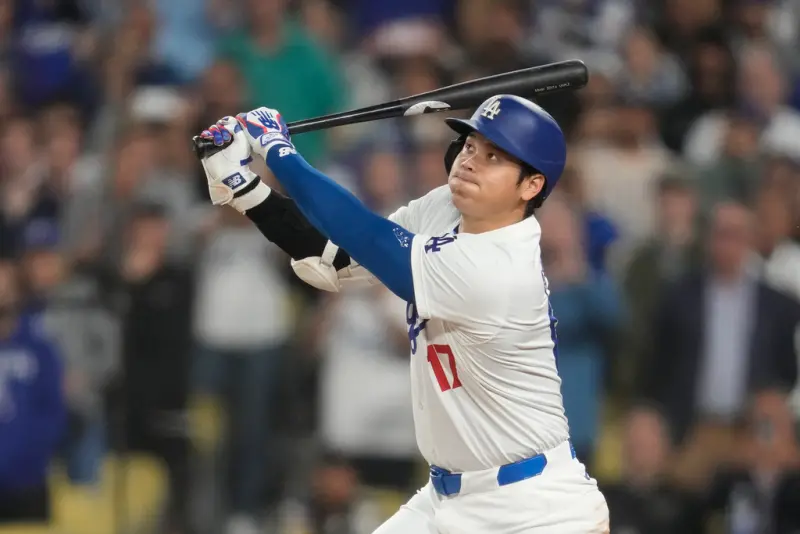 ▲日籍球星大谷翔平生涯首次在MLB季後賽出戰，他的表現將影響球隊打線整體發揮，道奇能否洗刷2022年被淘汰的恥辱，大谷的發揮將會是全場關注焦點。（圖／美聯社／達志影像）