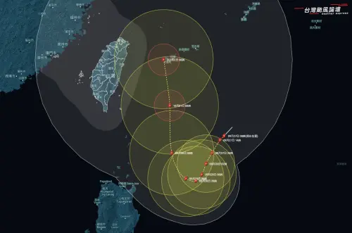 燕子、山陀兒颱風爭襲台！中心登陸看1重點　海陸警發布機率出爐
