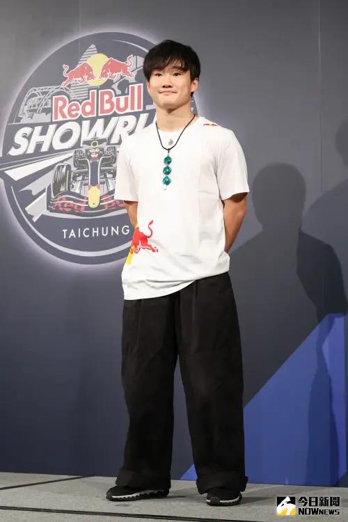 ▲角田裕毅出席Red Bull Showrun Taichung 封街賽車展演。（圖／記者陳明安攝，2024.09.28）