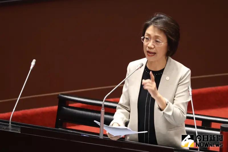▲國民黨立委翁曉玲詢司法院宣傳費用使用有問題。(圖/NOWnews攝影中心)