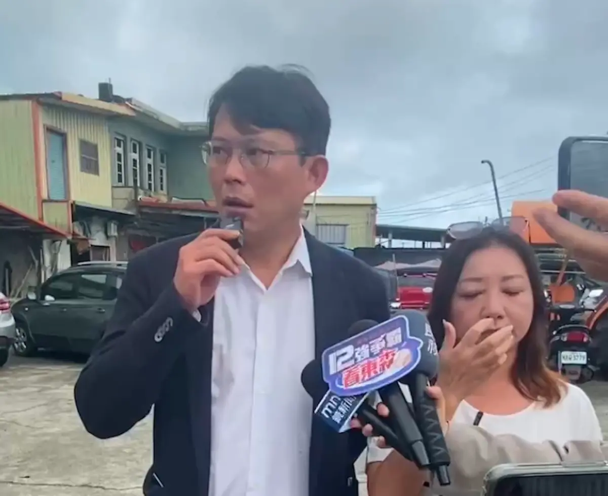 ▲民眾黨立委黃國昌（左）重申，希望北檢依法調查京華城案，不要發生重創司法信任的情形。（圖／黃國昌辦公室提供，2024.09.29）