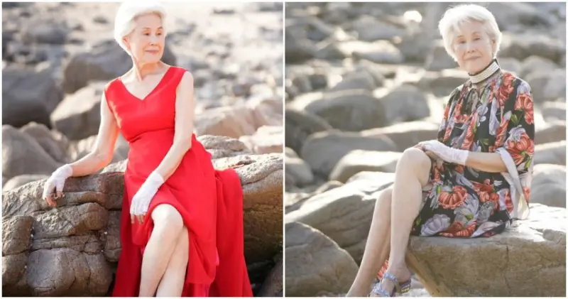 ▲韓國80歲阿嬤參加環球小姐選美比賽。（圖／翻攝soonhwa01 IG）