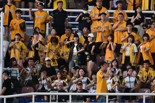 中信兄弟今晚贏球下半季就確定封王!峮峮、韓籍女神邊荷律都來了