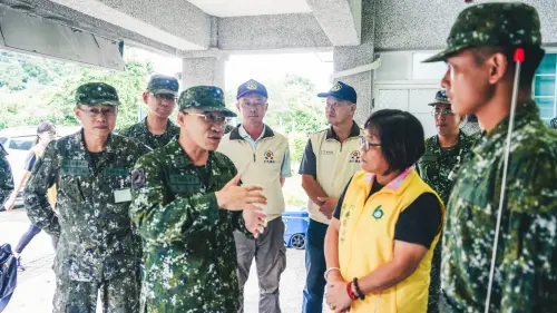 因應山陀兒颱風　第四作戰區預置兵力投入防災
