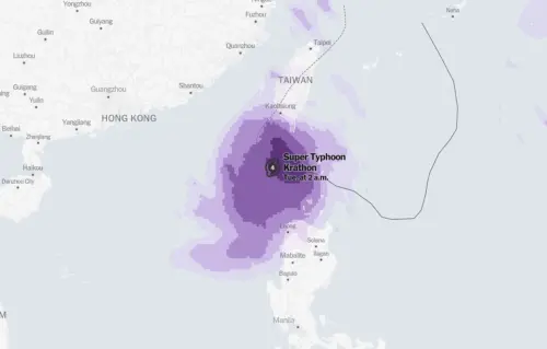 《紐時》也關注山陀兒！開地圖實時追蹤：若在大西洋恐是4級颶風
