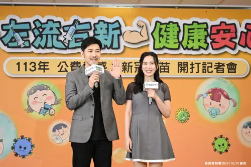 防疫大使Apple分享,寶貝兒子出生快滿6個月,為了保護自己與小孩,今年特別接種流感與新冠疫苗,另外也會提醒家中符合第一階段接種資格長輩儘快接種疫苗。(圖/衛生福利部疾病管制署提供) ▲防疫大使Apple分享,寶貝兒子出生快滿6個月,為了保護自己與小孩,今年特別接種流感與新冠疫苗,另外也會提醒家中符合第一階段接種資格長輩儘快接種疫苗。(圖/衛生福利部疾病管制署提供)