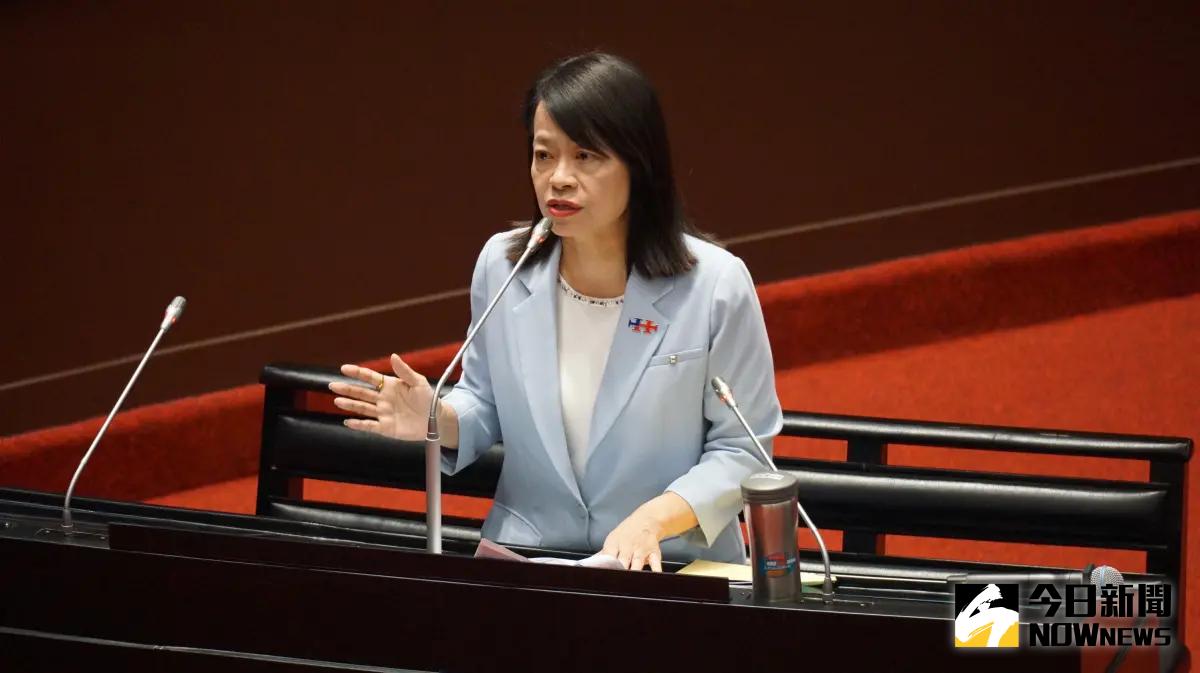 ▲國民黨立委許宇甄批，賴清德想要架空立法權。（圖／記者呂炯昌攝）