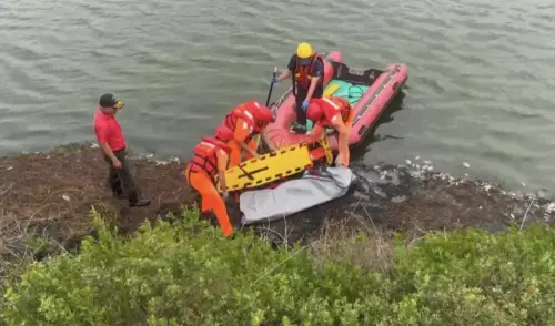 颱風天釀憾事！嘉義男東石千島湖面載浮載沉　撈起已明顯死亡
