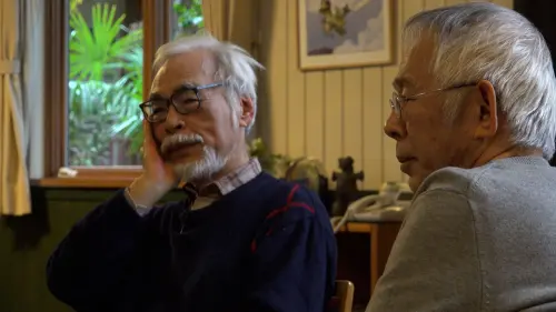 ▲宮崎駿(左)認為,荒川格是鈴木敏夫「派去的間諜」。(圖/甲上) ▲宮崎駿(左)認為,荒川格是鈴木敏夫「派去的間諜」。(圖/甲上)