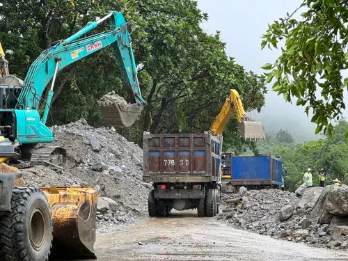 山陀兒颱風登陸威力減弱！公路局：中橫公路15時解除部分封路管制
