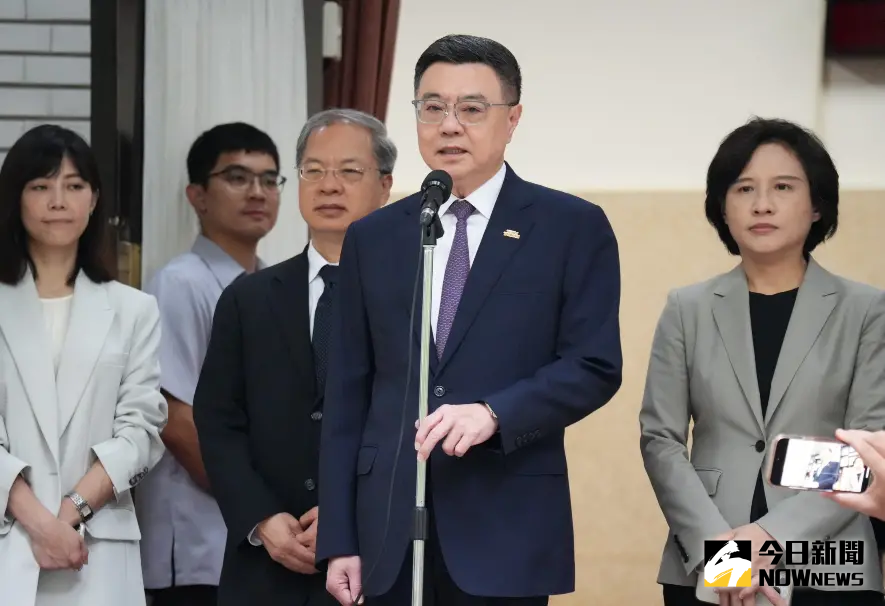 ▲總預算僵局仍無解，卓榮泰稱不排除釋憲。（圖／記者嚴俊強攝，2024.10.04）