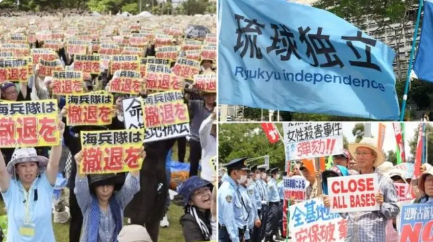 ▲英媒指出，中國在社群平台上不斷散布鼓吹沖繩獨立的煽動性貼文，在當地的滲透工作頻頻。（圖／翻攝自Ｘ）