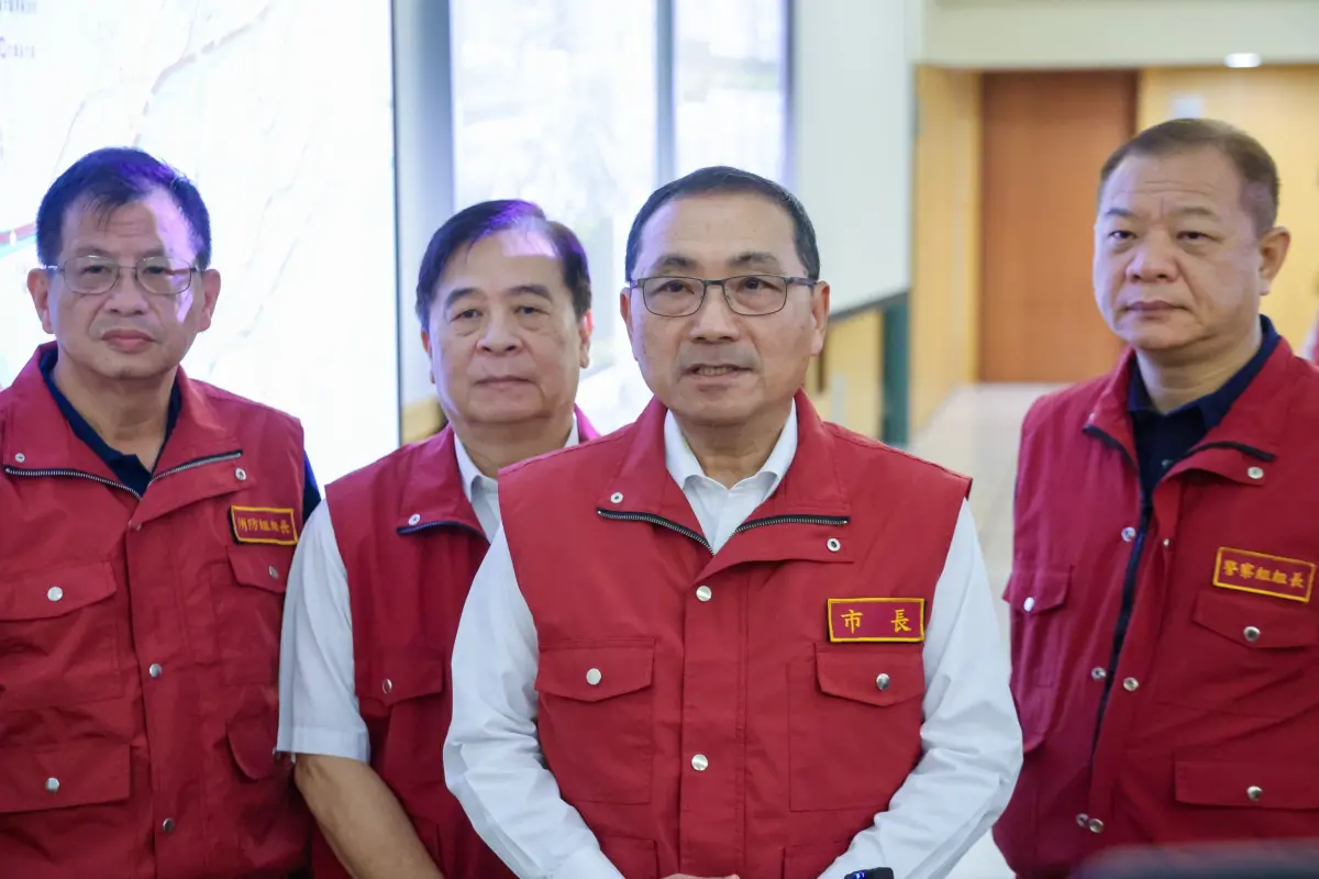 ▲新北市長侯友宜表達對傷者及亡者家屬的關心，也已傳簡訊給台中市長盧秀燕，強調新北會全力協助。（圖／新北市政府提供）