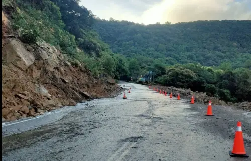 台2甲線金山八煙路段今午解除管制　但明凌晨路面修復機動管制
