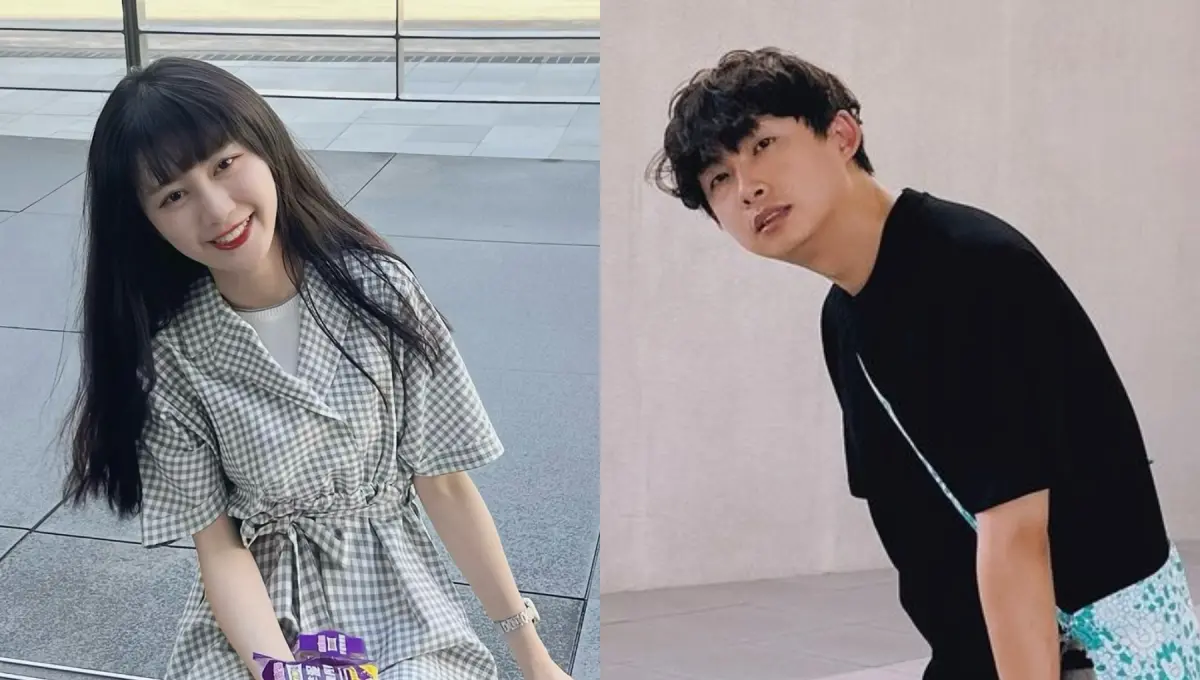 ▲YouTube頻道「Dcard Video」成員大書（右圖）遭爆料出軌團隊的前實習生Una（左圖），有網友曝光去年5月大書剛離婚出現在街上的照片，當時他的身邊就跟著Una，如今消息爆發，這張照片也成為鐵證，引來超過千人朝聖，直呼：「好猛！」（圖／Una、大書IG）