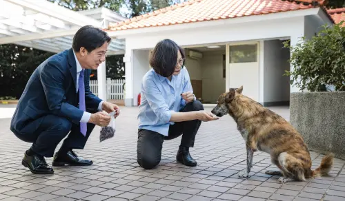 蔡英文送賴清德愛犬大禮包　自豪「這一物」：所有貓狗都愛
