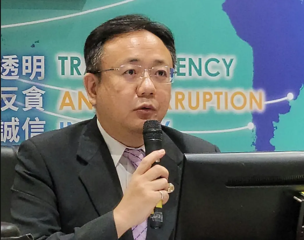 ▲廉政署召開「綠能廉政風險態樣及因應對策研討會」，署長馮成發表談話。（圖／廉政署提供）